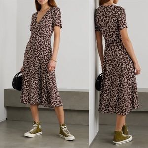 NWT REFORMATION Locklin Maple dress sz 2